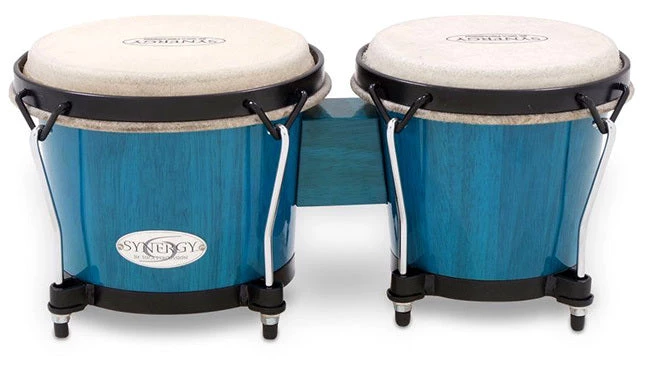 Toca 6 & 6-3/4" Synergy Series Wooden Bongos (5 Colours) Percussion 6 Toca 6 & 6-3/4" Synergy Series Wooden Bongos (5 Colours) Percussion