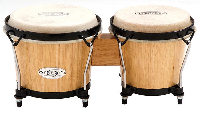 Toca 6 & 6-3/4" Synergy Series Wooden Bongos (5 Colours) Percussion 3 Toca 6 & 6-3/4" Synergy Series Wooden Bongos (5 Colours) Percussion