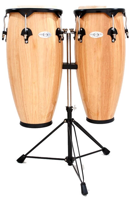 Toca 10 & 11" Synergy Series Wooden Conga Set (4 Colours) 3 Toca 10 & 11" Synergy Series Wooden Conga Set (4 Colours)