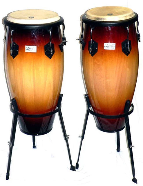 Percussion Toca 11 & 11"-3/4" Players Series Wooden Conga Set 5 Percussion Toca 11 & 11"-3/4" Players Series Wooden Conga Set
