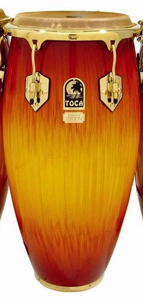 Percussion Toca LE Series 11" Wooden Quinto In Firestorm 3 Percussion Toca LE Series 11" Wooden Quinto In Firestorm