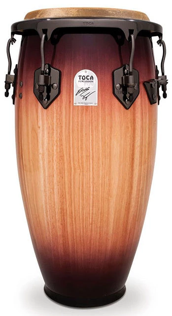 Toca Signature Series 11-3/4" Eric Velez Wooden Conga In Sunburst Percussion 3 Toca Signature Series 11-3/4" Eric Velez Wooden Conga In Sunburst Percussion