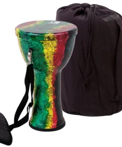 Toca Lightweights Series Hand Drum In Rasta (3 Sizes) Percussion