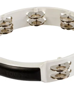Toca Players Series 10" PVC Shell Tambourine With Double Nickel Plated Jingles