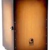 Percussion Toca Wooden Cajon In Honey Burst With Internal Wire Snares
