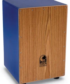 Toca Colorsound Cajon Series Wooden Cajon In Blue Percussion