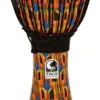 Crescendo Music Toca Freestyle 2 Series Djembe 10 Inch Kente Cloth