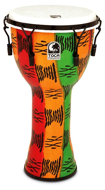 Crescendo Music Toca Freestyle 2 Series Mech Tuned Djembe 12" In Spirit Pattern Percussion 3 Crescendo Music Toca Freestyle 2 Series Mech Tuned Djembe 12" In Spirit Pattern Percussion