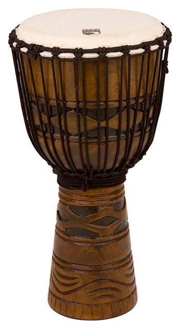 Crescendo Music Percussion Toca Origins Series Wooden Djembe 12 Inch African Mask 3 Crescendo Music Percussion Toca Origins Series Wooden Djembe 12 Inch African Mask