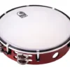 Percussion Toca Tambourine With 10" Tuneable Head & Double Row Of Nickel Plated Jingles