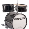 Crescendo Music DXP Junior Series 3 Piece Drum Kit In Black *CLEARANCE 2 Crescendo Music DXP Junior Series 3 Piece Drum Kit In Black *CLEARANCE