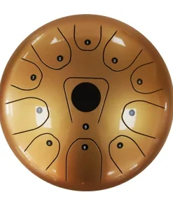 Crescendo Music Percussion QEP Music 12" Stainless Steel Geometry Drum W/Bag (4 Colours) 8 Crescendo Music Percussion QEP Music 12