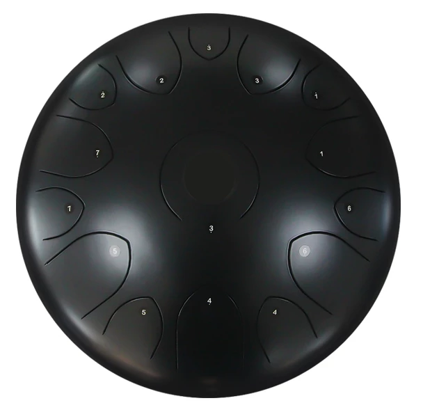 Crescendo Music Percussion QEP Music 14" Stainless Steel Geometry Drum W/Bag (2 Colours) 4 Crescendo Music Percussion QEP Music 14" Stainless Steel Geometry Drum W/Bag (2 Colours)