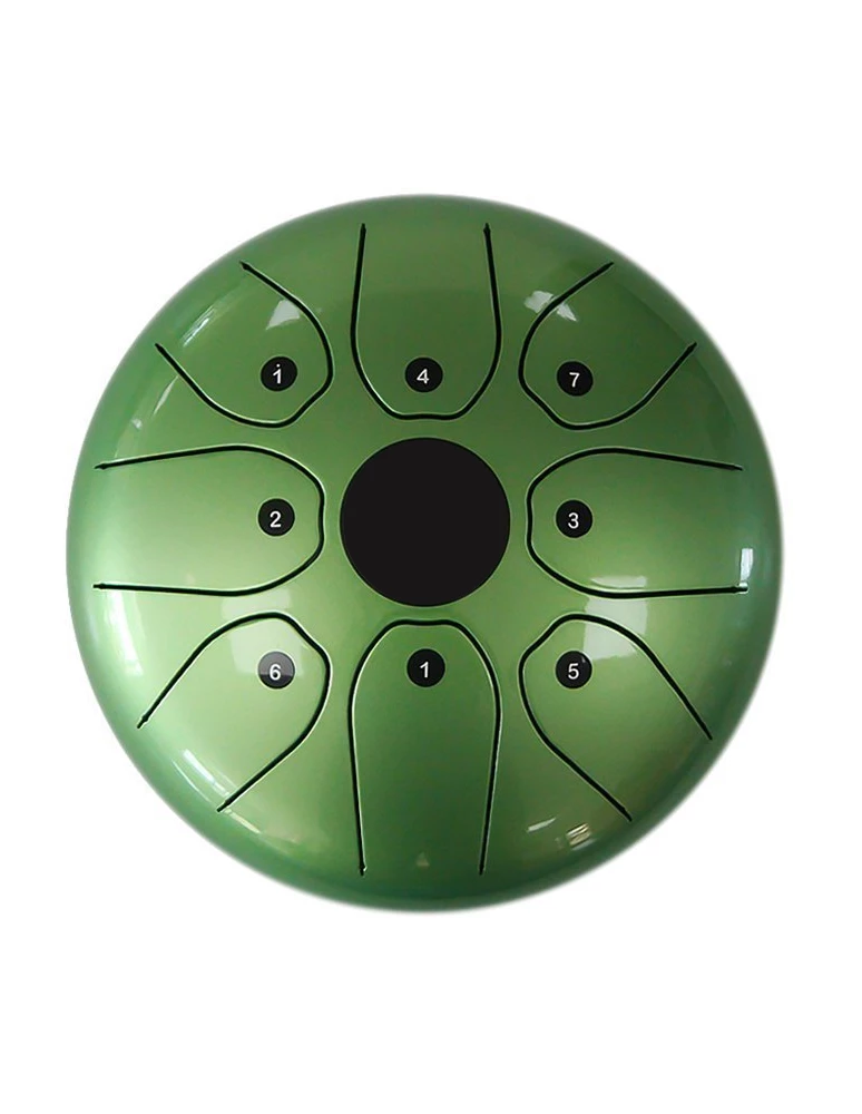 Crescendo Music QEP Music 5.5" Stainless Steel Geometry Drum W/Bag (5 Colours) 7 Crescendo Music QEP Music 5.5" Stainless Steel Geometry Drum W/Bag (5 Colours)