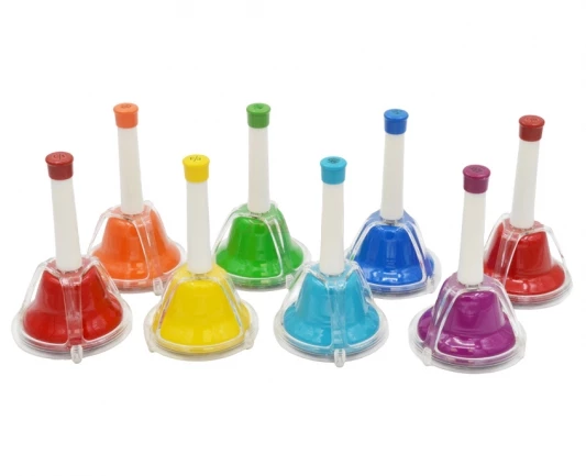 Crescendo Music Mitello 8 Bells Tuned Hand Bell Press Desk Set 3 Crescendo Music Mitello 8 Bells Tuned Hand Bell Press Desk Set