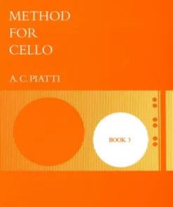 Crescendo Music Piatti Method For Cello Manuscript