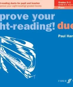 Crescendo Music Manuscript Improve Your Sight Reading PIANO DUETS By Paul Harris