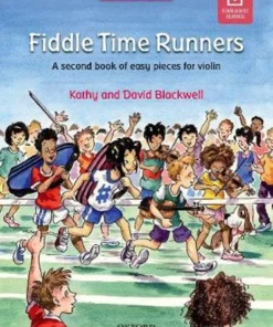 Crescendo Music Manuscript Fiddle Time Runners Book With Audio