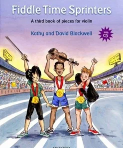 Crescendo Music Manuscript Fiddle Time Sprinters Book With Audio