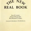 Crescendo Music Manuscript The New Real Book Vol. 1 C And Vocal Version