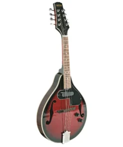 Crescendo Music Bryden Mandolin Teardrop A-Style Archtop Red Sunburst Pickup
