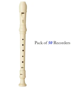 Crescendo Music Yamaha Soprano Recorder YRS24B Pack Of 50