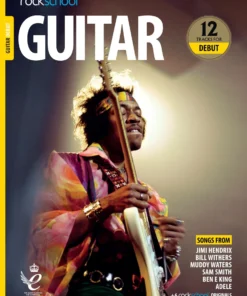 Crescendo Music Manuscript Rockschool Guitar Debut To Grade 8 (2018-2024)