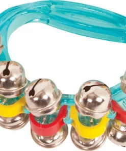 Crescendo Music Jingle Bells Sleigh Bells Transparent Handle For Children
