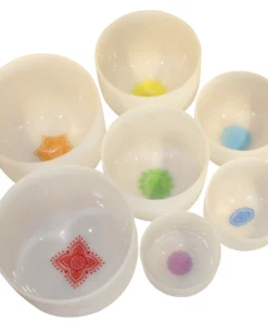 Crescendo Music Percussion QEP Music Pure Crystal Singing Bowl Set Of 7 15 Crescendo Music Percussion QEP Music Pure Crystal Singing Bowl Set Of 7