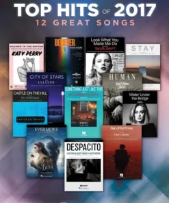 Crescendo Music Top Hits Of 2017 For Big Note Piano Manuscript